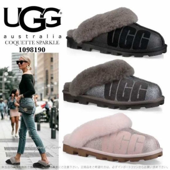UGG Women's Coquette Sparkle Slipper - Picture 2 of 8